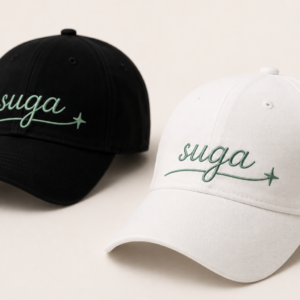 BONÉ BORDADO SUGA - OPÇÃO 7 - PRODUÇÃO PREMIUM SOB ENCOMENDA E LIMITADA