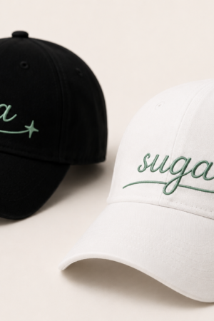 BONÉ BORDADO SUGA - OPÇÃO 7 - 5 DIAS ÚTEIS PARA ENVIO