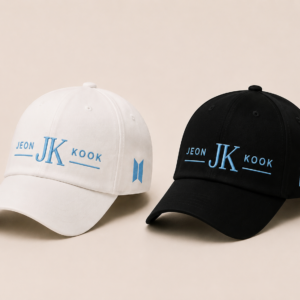 BONÉ BORDADO JUNGKOOK - OPÇÃO 23 - PRODUÇÃO PREMIUM SOB ENCOMENDA E LIMITADA