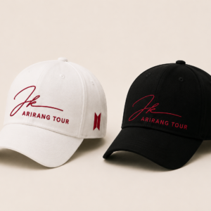 BONÉ BORDADO JUNGKOOK - OPÇÃO 20 - PRODUÇÃO PREMIUM SOB ENCOMENDA E LIMITADA