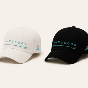BONÉ BORDADO JUNGKOOK - OPÇÃO 30 - PRODUÇÃO PREMIUM SOB ENCOMENDA E LIMITADA
