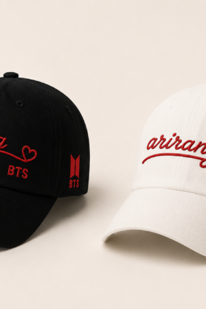 BONÉ BORDADO NOVO BTS - OPÇÃO 9 - PRODUÇÃO PREMIUM SOB ENCOMENDA E LIMITADA