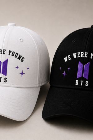 BONÉ BORDADO BTS - OPÇÃO 16 - 5 DIAS ÚTEIS PARA ENVIO