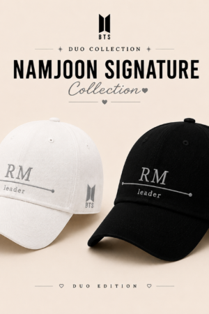 BONÉ BORDADO NAMJOON - OPÇÃO 35 - PRODUÇÃO PREMIUM SOB ENCOMENDA E LIMITADA