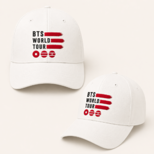 BONÉ BORDADO BTS - OPÇÃO 63 - PRODUÇÃO PREMIUM SOB ENCOMENDA E LIMITADA