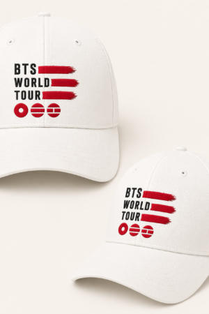 BONÉ BORDADO BTS - OPÇÃO 63 - 5 DIAS ÚTEIS PARA ENVIO