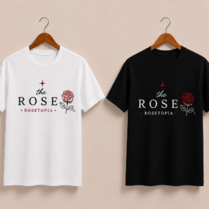 CAMISETA THE ROSE - OPÇÃO 29 - UNISSEX - 3 DIAS ÚTEIS PARA ENVIO