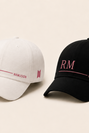 BONÉ BORDADO NAMJOON - OPÇÃO 18 - PRODUÇÃO PREMIUM SOB ENCOMENDA E LIMITADA