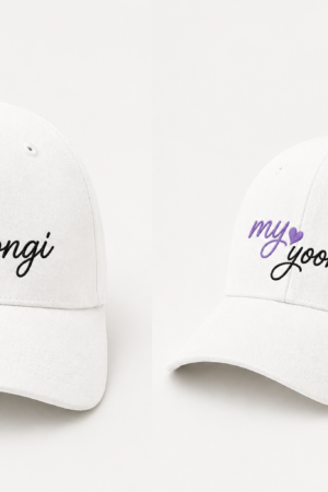 BONÉ BORDADO YOONGI - OPÇÃO 21 - 5 DIAS ÚTEIS PARA ENVIO