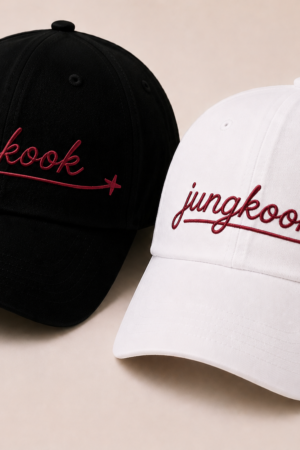 BONÉ BORDADO JUNGKOOK - OPÇÃO 8 - 5 DIAS ÚTEIS PARA ENVIO