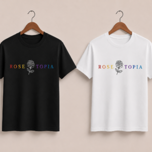 CAMISETA THE ROSE - OPÇÃO 13 - UNISSEX - 3 DIAS ÚTEIS PARA ENVIO