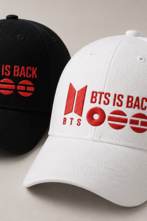 BONÉ BORDADO BTS - OPÇÃO 23 - 5 DIAS ÚTEIS PARA ENVIO