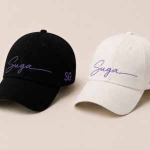 BONÉ BORDADO SUGA - OPÇÃO 24 - PRODUÇÃO PREMIUM SOB ENCOMENDA E LIMITADA