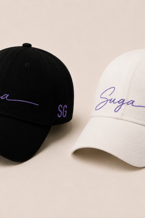BONÉ BORDADO SUGA - OPÇÃO 24 - PRODUÇÃO PREMIUM SOB ENCOMENDA E LIMITADA
