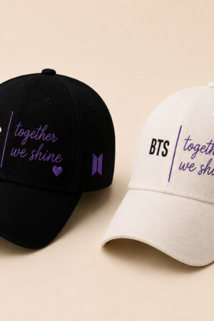 BONÉ BORDADO BTS - OPÇÃO 94 - PRODUÇÃO PREMIUM SOB ENCOMENDA E LIMITADA