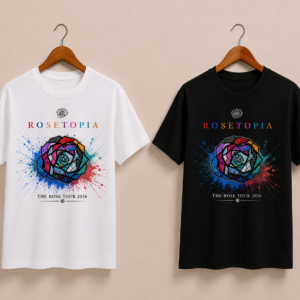 CAMISETA THE ROSE - OPÇÃO 41 - UNISSEX - 3 DIAS UTEIS PARA ENVIO