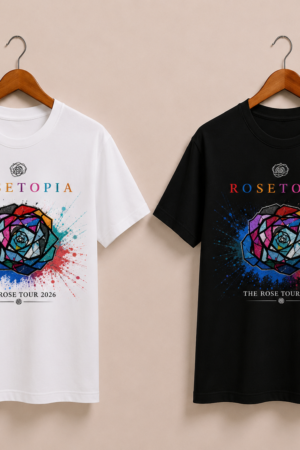 CAMISETA THE ROSE - OPÇÃO 41 - T-SHIRT FEMININA - 3 DIAS ÚTEIS PARA ENVIO