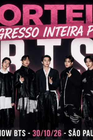 SORTEIO INGRESSO INTEIRA PISTA - SHOW BTS - 30/10/2026