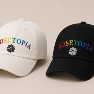 BONÉ BORDADO THE ROSE - OPÇÃO 99 - PRODUÇÃO PREMIUM SOB ENCOMENDA E LIMITADA