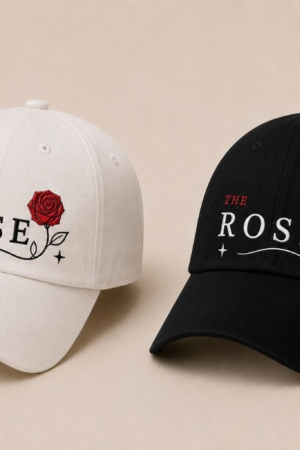 BONÉ BORDADO THE ROSE - OPÇÃO 94 - PRODUÇÃO PREMIUM SOB ENCOMENDA E LIMITADA