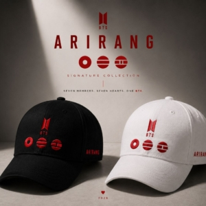 BONÉ BORDADO NOVO BTS - OPÇÃO 6 - PRODUÇÃO PREMIUM SOB ENCOMENDA E LIMITADA