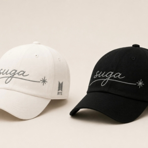 BONÉ BORDADO NOVO SUGA - OPÇÃO 15 - PRODUÇÃO PREMIUM SOB ENCOMENDA E LIMITADA