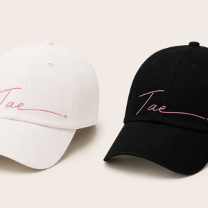 BONÉ BORDADO NOVO TAEHYUNG - OPÇÃO 4 - PRODUÇÃO PREMIUM SOB ENCOMENDA E LIMITADA