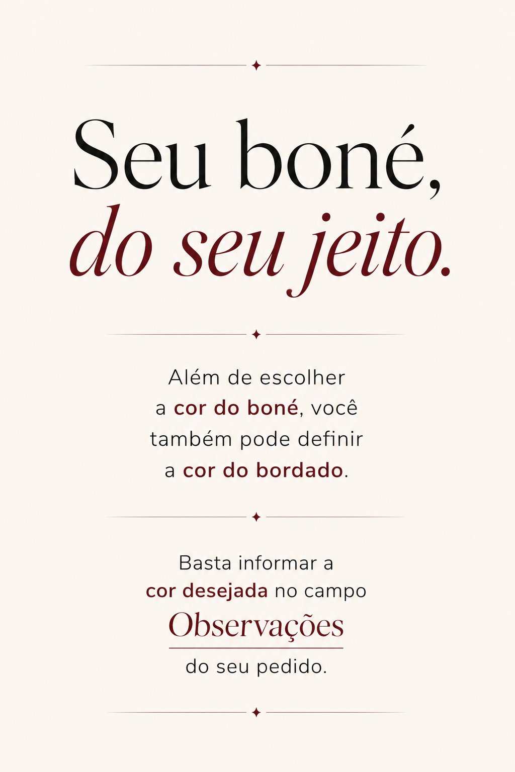 BONÉ COR