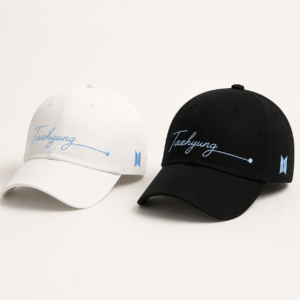 BONÉ BORDADO NOVO TAEHYUNG - OPÇÃO 10 - PRODUÇÃO PREMIUM SOB ENCOMENDA E LIMITADA