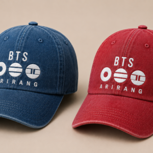 BONÉ BORDADO BTS ESTONADO - OPÇÃO 4 - PRODUÇÃO PREMIUM SOB ENCOMENDA E LIMITADA