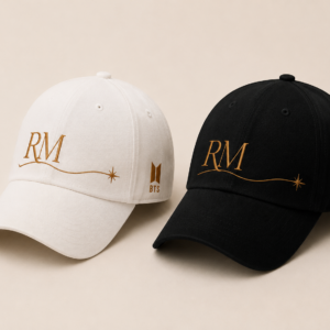 BONÉ BORDADO NOVO NAMJOON - OPÇÃO 10 - PRODUÇÃO PREMIUM SOB ENCOMENDA E LIMITADA