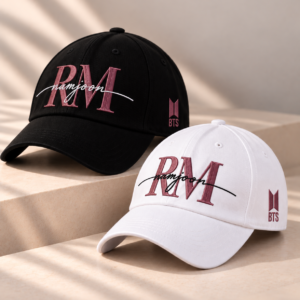 BONÉ BORDADO NOVO NAMJOON - OPÇÃO 22 - PRODUÇÃO PREMIUM SOB ENCOMENDA E LIMITADA