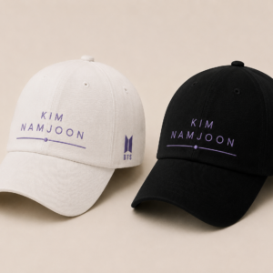 BONÉ BORDADO NOVO NAMJOON - OPÇÃO 11 - PRODUÇÃO PREMIUM SOB ENCOMENDA E LIMITADA