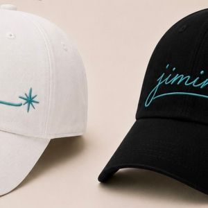 BONÉ BORDADO PARK JIMIN - OPÇÃO 47 - PRODUÇÃO PREMIUM SOB ENCOMENDA E LIMITADA