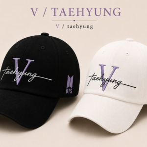 BONÉ BORDADO NOVO TAEHYUNG - OPÇÃO 16 - PRODUÇÃO PREMIUM SOB ENCOMENDA E LIMITADA
