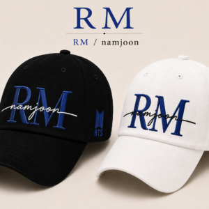 BONÉ BORDADO NOVO NAMJOON - OPÇÃO 16 - PRODUÇÃO PREMIUM SOB ENCOMENDA E LIMITADA