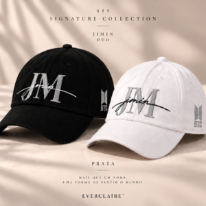 BONÉ BORDADO PARK JIMIN - OPÇÃO 47 - 3 DIAS PARA ENVIO