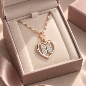 COLAR BTS HEART CRYSTAL