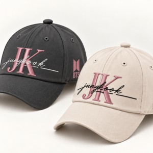 BONÉ BORDADO JUNGKOOK - OPÇÃO 80 - 3 DIAS PARA ENVIO