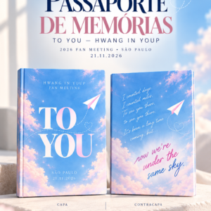 PASSAPORTE DE MEMÓRIAS TO YOU - MODELO 1