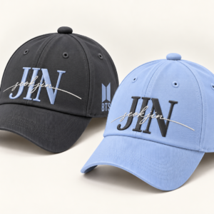 BONÉ BORDADO NOVO SEOKJIN - OPÇÃO 38 - 3 DIAS PARA ENVIO