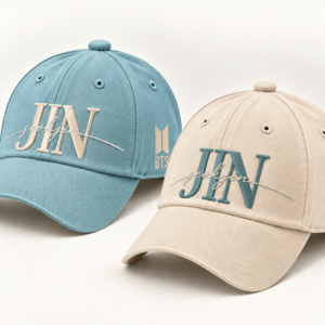 BONÉ BORDADO NOVO SEOKJIN - OPÇÃO 40 - 3 DIAS PARA ENVIO